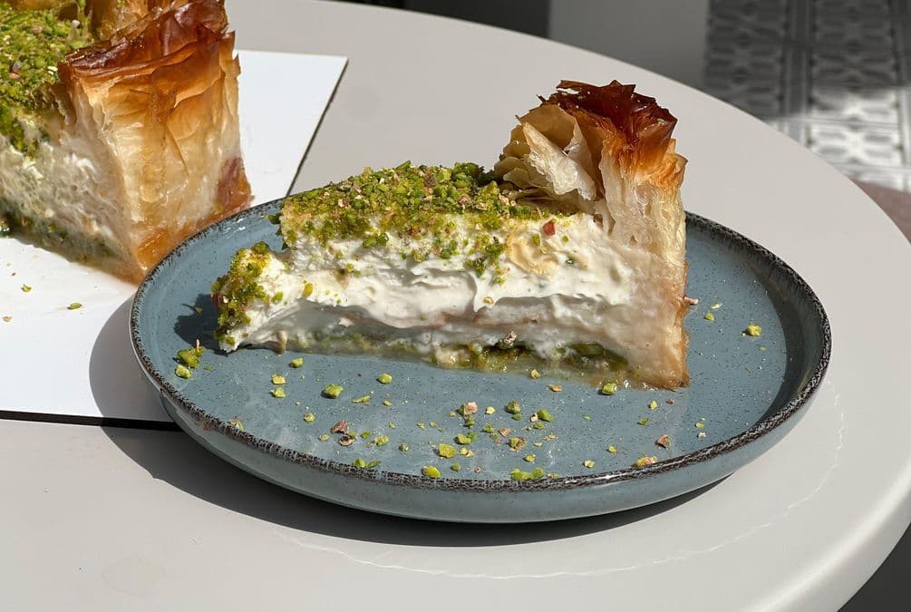 Baklavalı Cheesecake